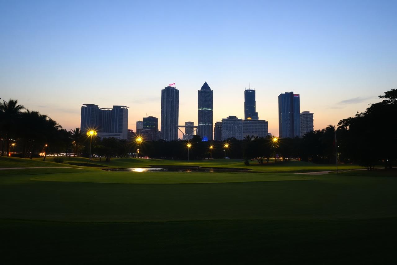 Senayan National Golf Club fairway